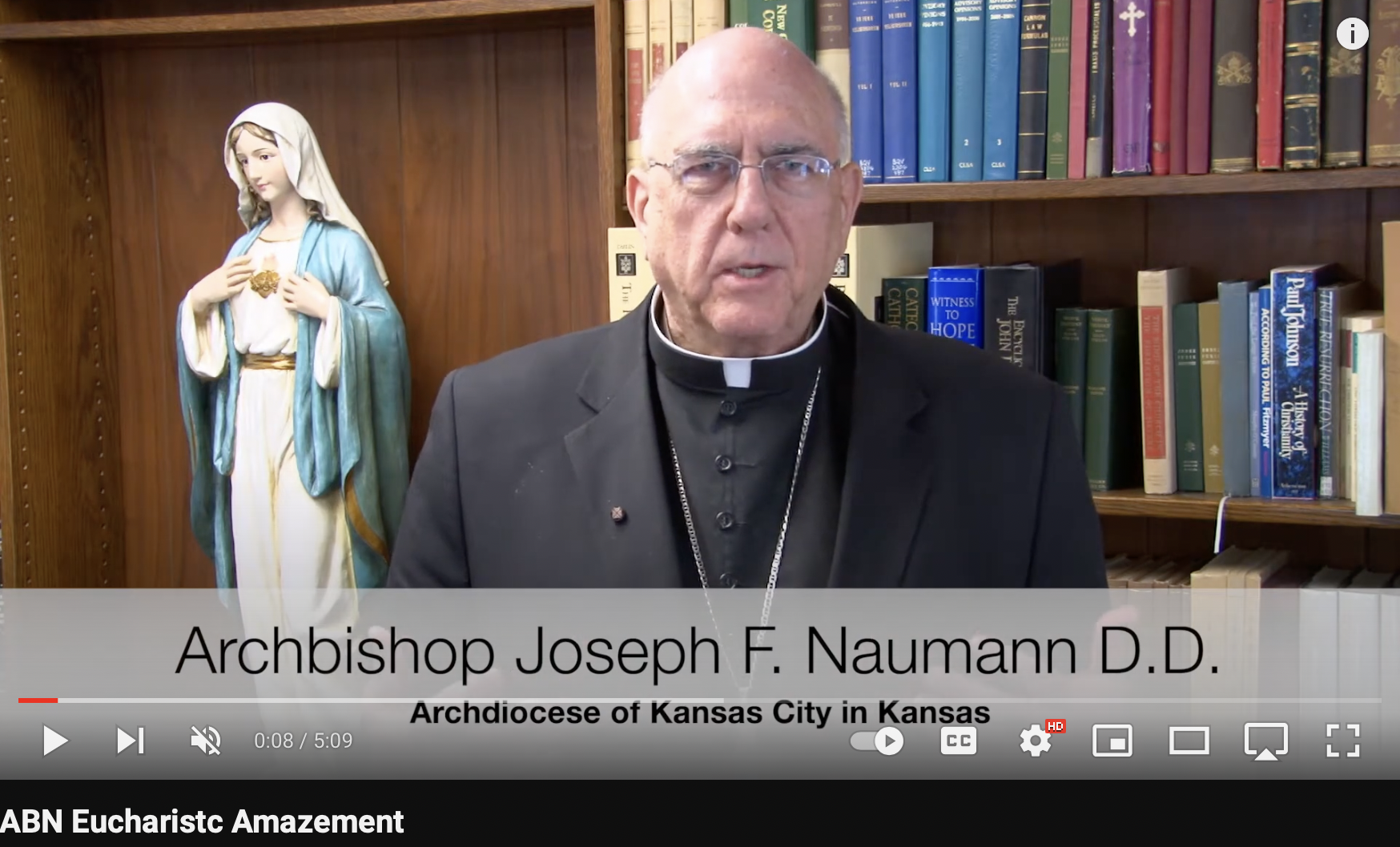 Archbishop Naumann Revival Video
