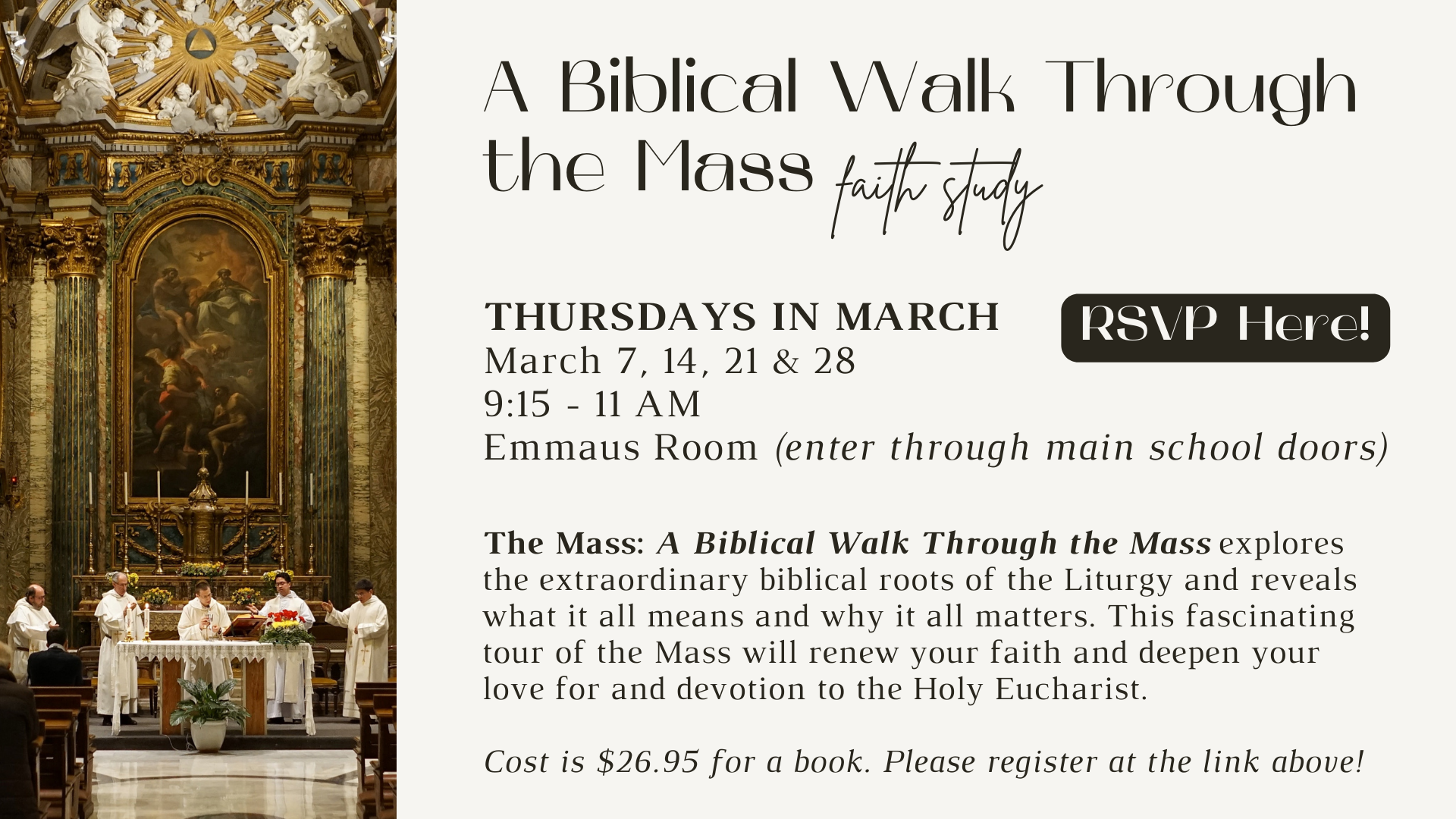 Biblical Walk Through the Mass